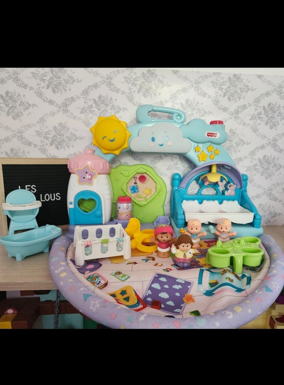 Little People Baby Playset